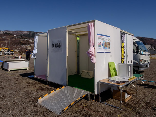 災害シャワー エンカレッジ3型
